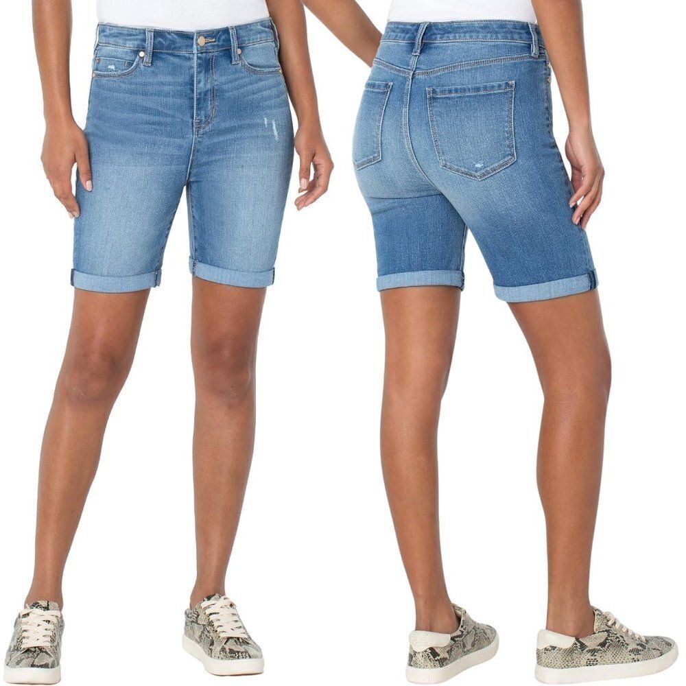 Liverpool Kristy High-Rise Shorts in Maysville Sz. 2 NEW